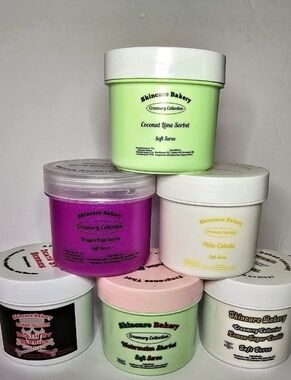 Skincare Bakery Soft Serve Collection, Discountined Set Of 6